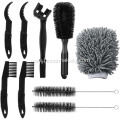 9pcs car wash brush Bike Cleaning Tool Set Bicycle Clean Brush Kit for Bike Tire Chain Sprocket Corner Fit for Motorcycle Bikes